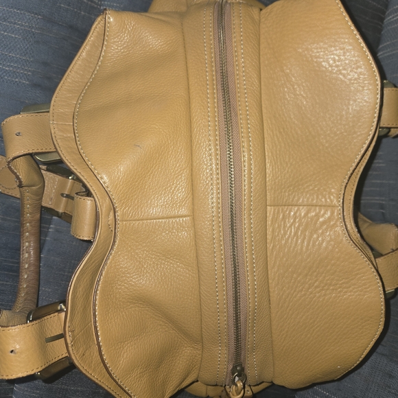 Cole Haan Tan Leather Shoulder Bag - Picture 7 of 8